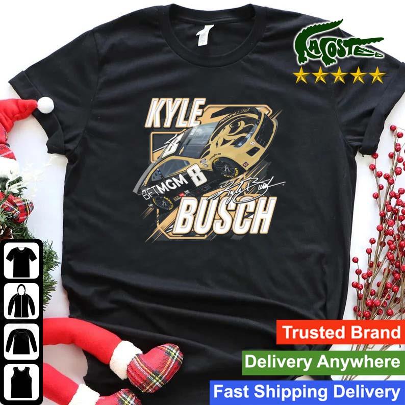 Kyle Busch Richard Childress Racing Team Collection Black Mgm Blister Sweats Shirt
