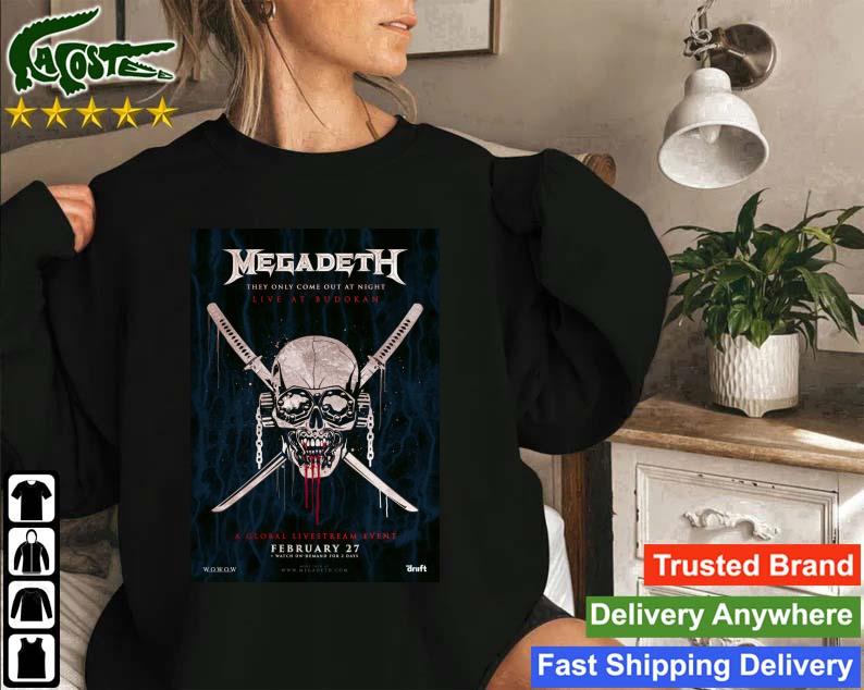 Megadeth To Reunite With Marty Friedman For Budokan Concert Livestream Sweatshirt