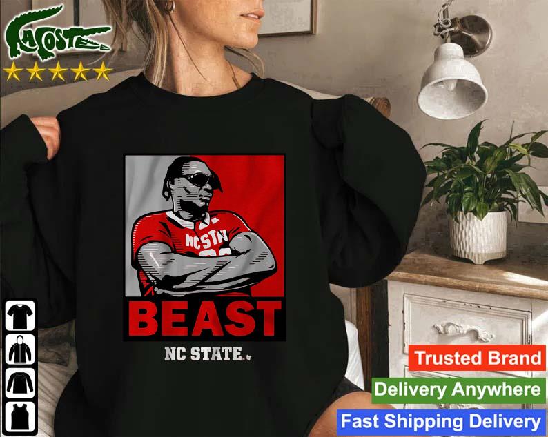 Nc State Basketball Dj Burns Beast Shades Sweatshirt