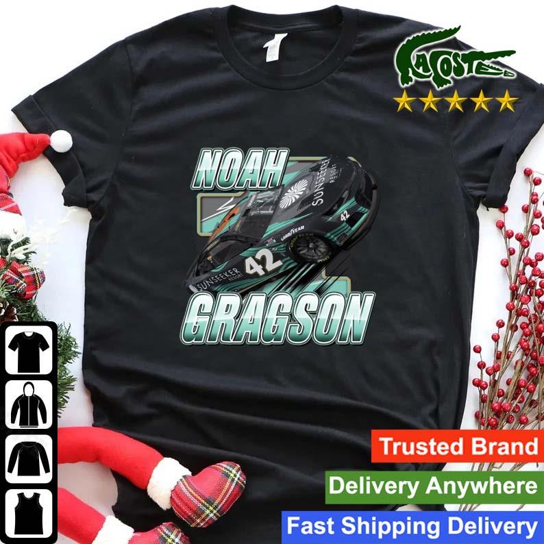 Noah Gragson Legacy Motor Club Team Collection Charcoal Blister Sweats Shirt
