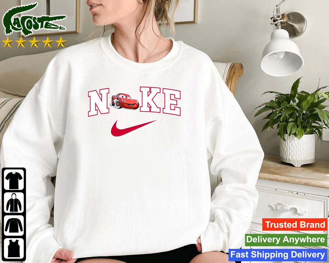 Official 2022 Lightning Mcqueen Nike Sweatshirt
