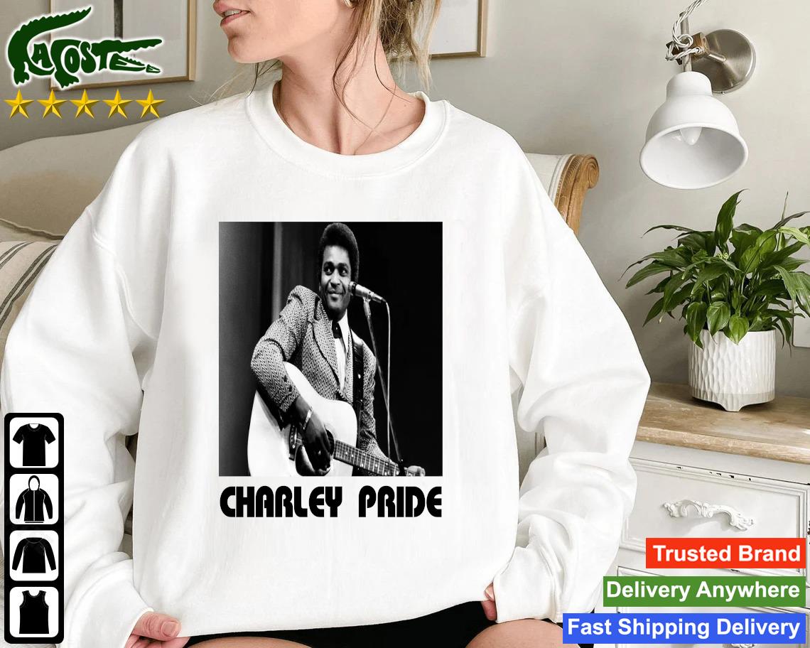 Official Charley Pride Playing Guitar Sweatshirt