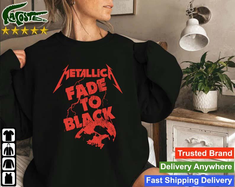 Official Metallica Fade To Black Sweatshirt