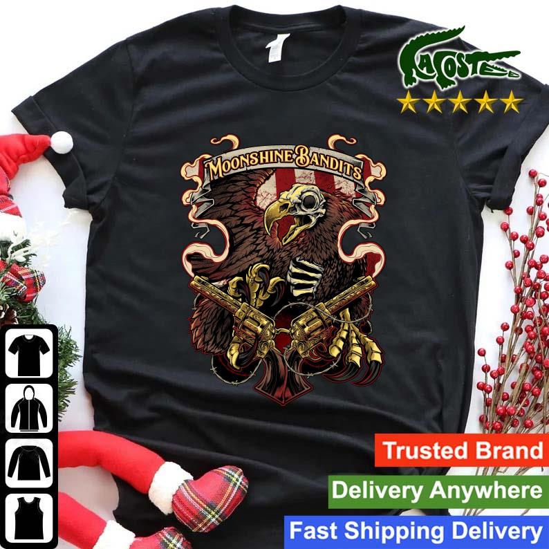 Official Moonshine Bandits Skeleton Eagle Sweats Shirt