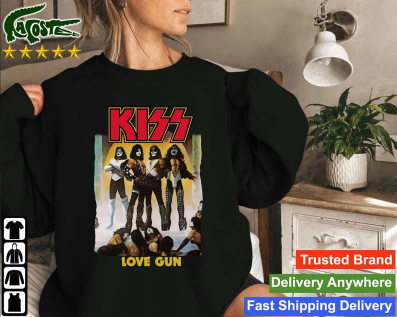 Original Official Kiss Love Gun Tee Sweatshirt