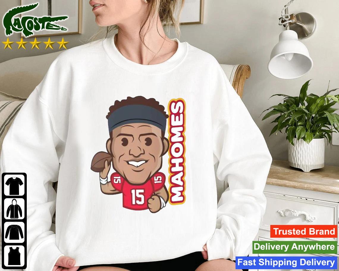 Patrick Mahomes Kansas City Chiefs Super Bowl LVII 2023 Player Caricature Sweatshirt