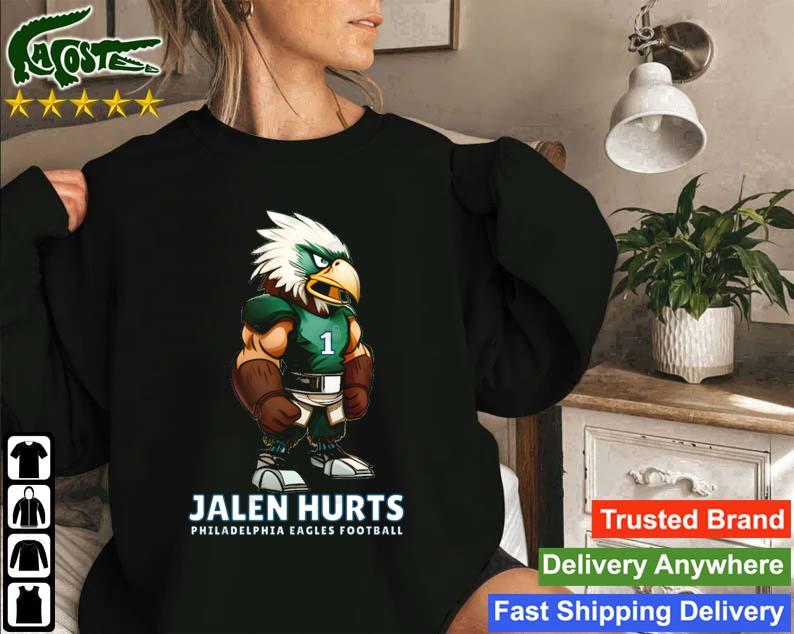 Philadelphia Eagles Swoop Mascot Jalen Hurts Sweatshirt