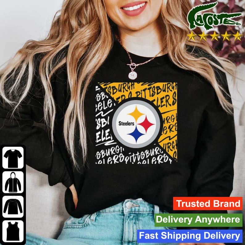 Pittsburgh Steelers Youth Divide T-s Sweater
