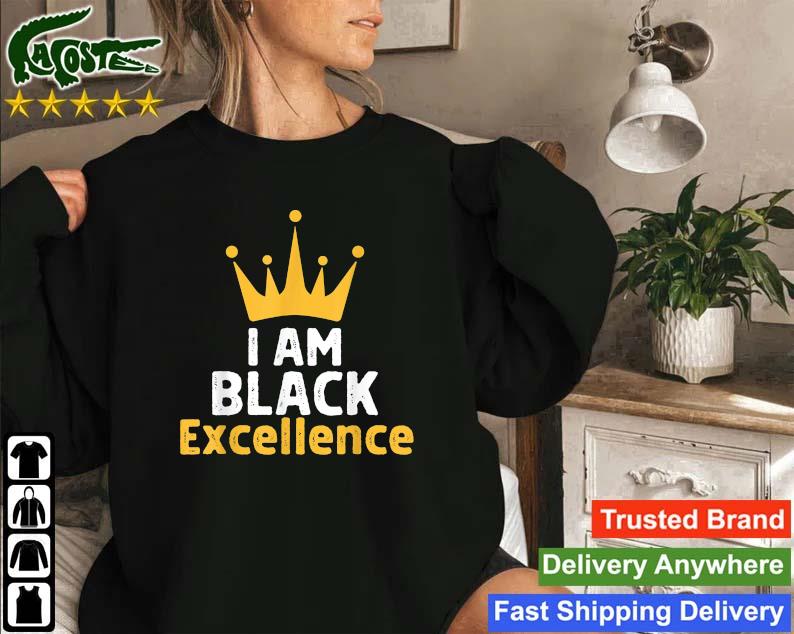 Retro Vintage Black Excellence African Pride History Month Sweatshirt