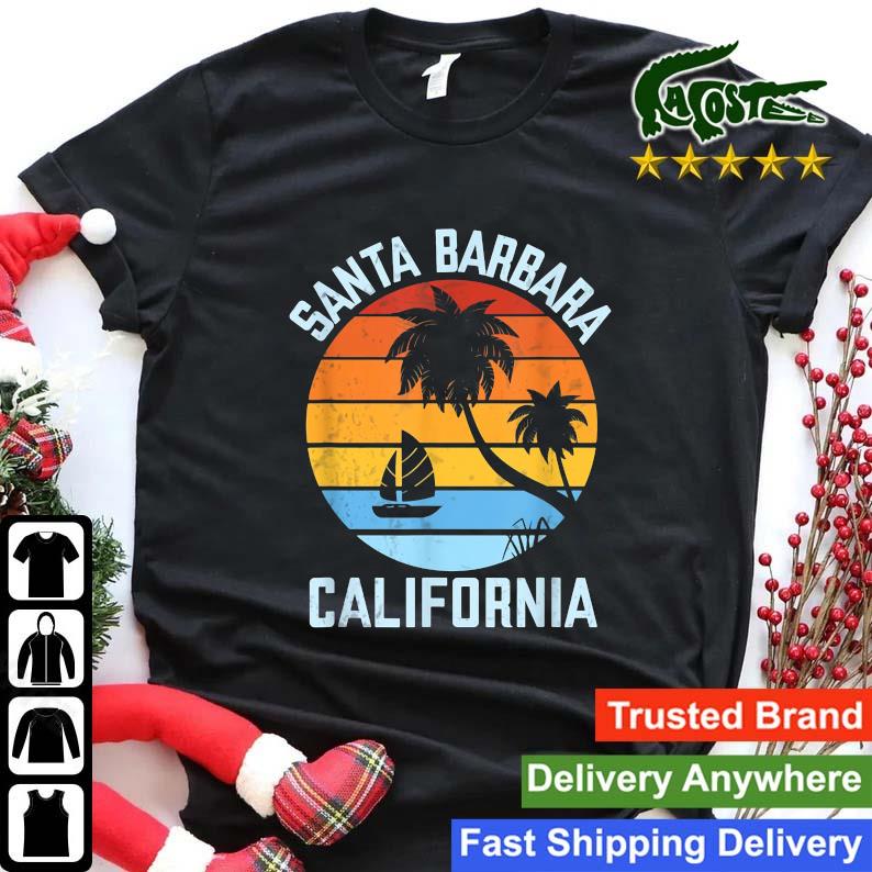 Santa Barbara Beacch The Summer Paradise Vintage Sweats Shirt