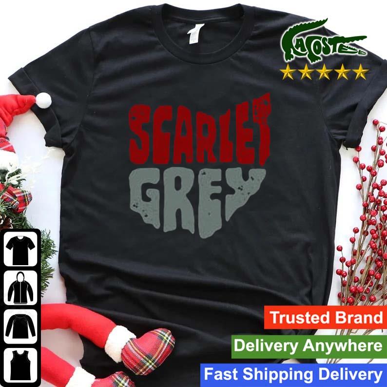 Scarlet And Grey Sweats Shirt