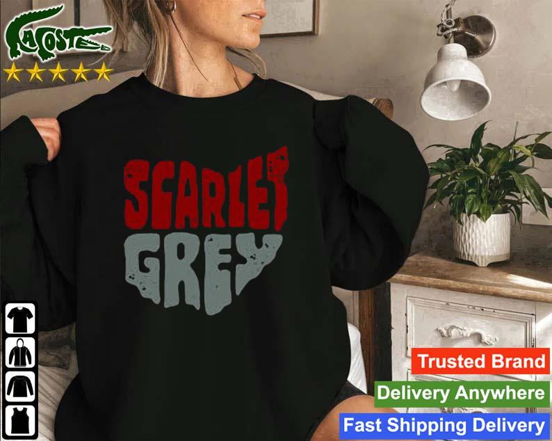 Scarlet And Grey Sweatshirt
