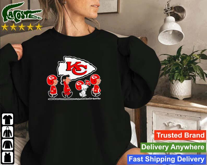 Snoopy And Friends Kansas City Chiefs Super Bowl Lvii 2023 Sweatshirt