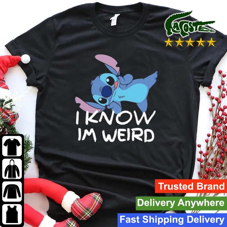 Stitch I Know I'm Weird T-shirt