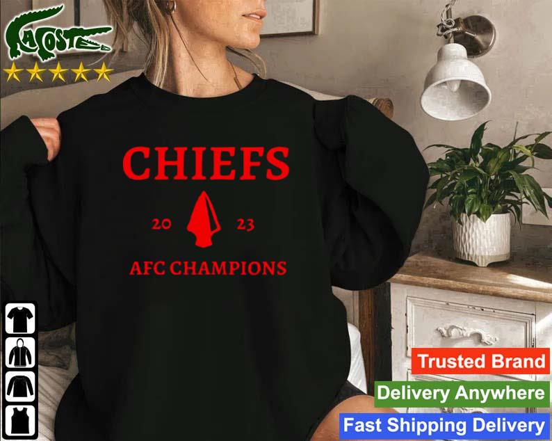 Super bowl LVII Chiefs Vs Eagles Chiefs 2023 AFC Champions Sweatshirt