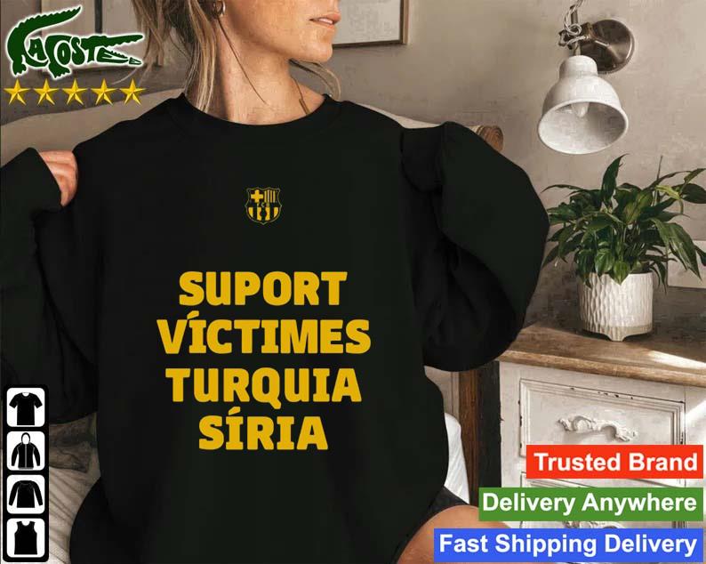 Suport Víctimes Turquia Síria Sweatshirt
