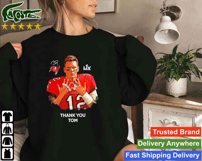 Thank You Tom, Tom Brady Tampa Bay Buccaneers 2023 Sweatshirt