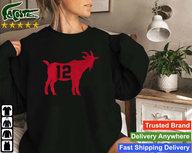 Tom Brady 12 The Goat 2023 Sweatshirt