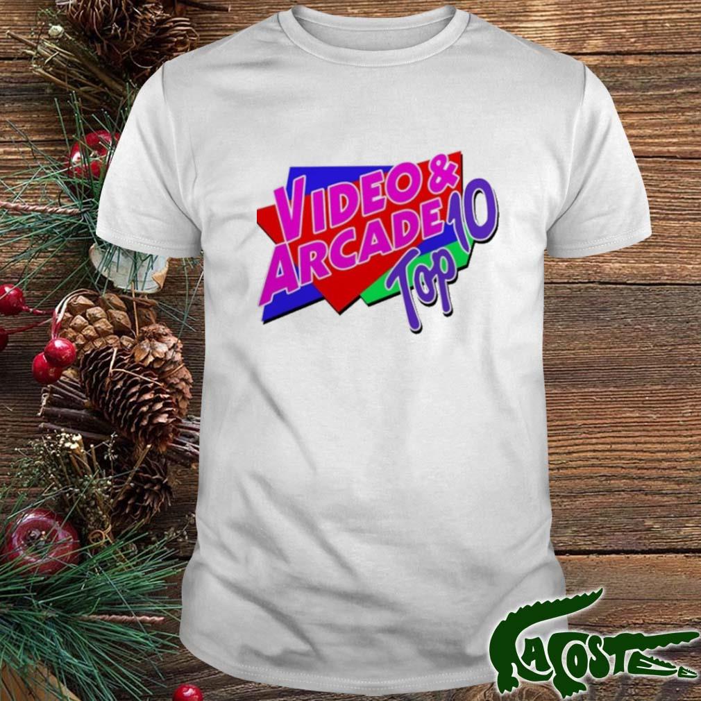 Video And Arcade Top 10 T-shirt