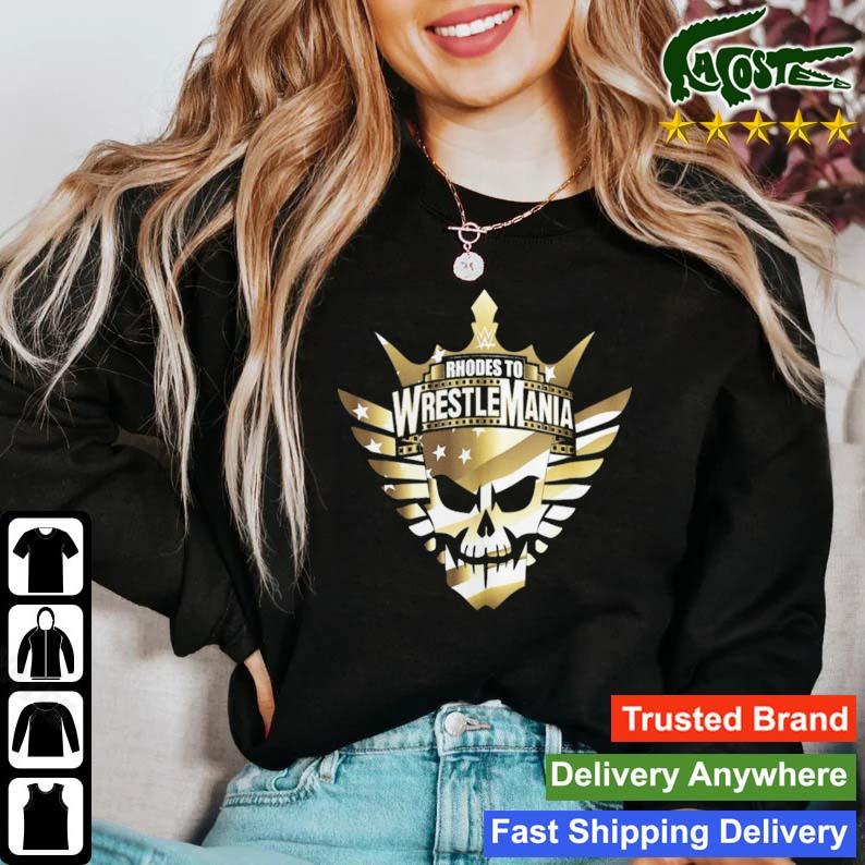 Wwe Rhodes To Wrestlemania T-s Sweater