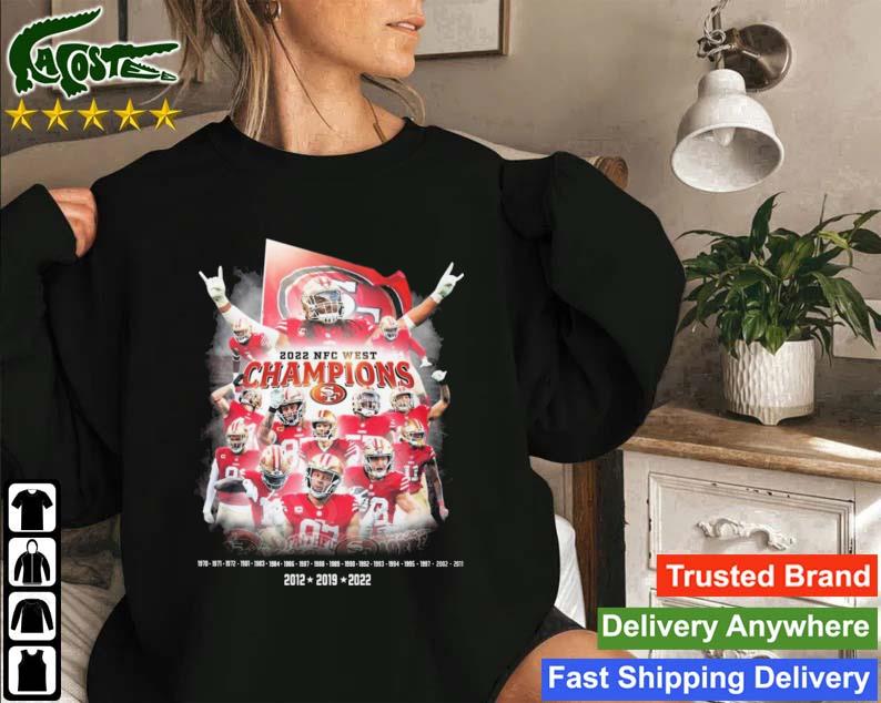 2022 Nfc West Champions San Francisco 49ers T-s Sweatshirt