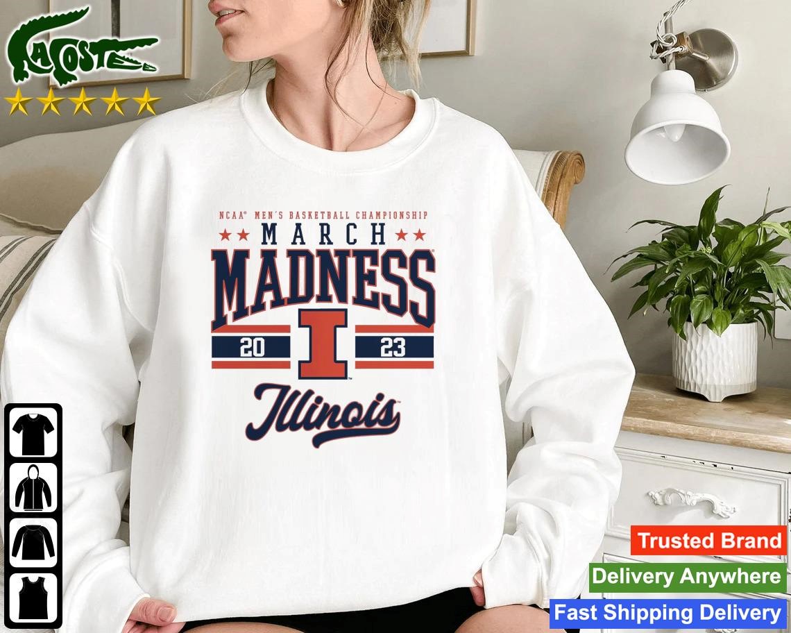 Illinois Fighting Illini 2023 Ncaa Men's Basketball Tournament March Madness Sweatshirt