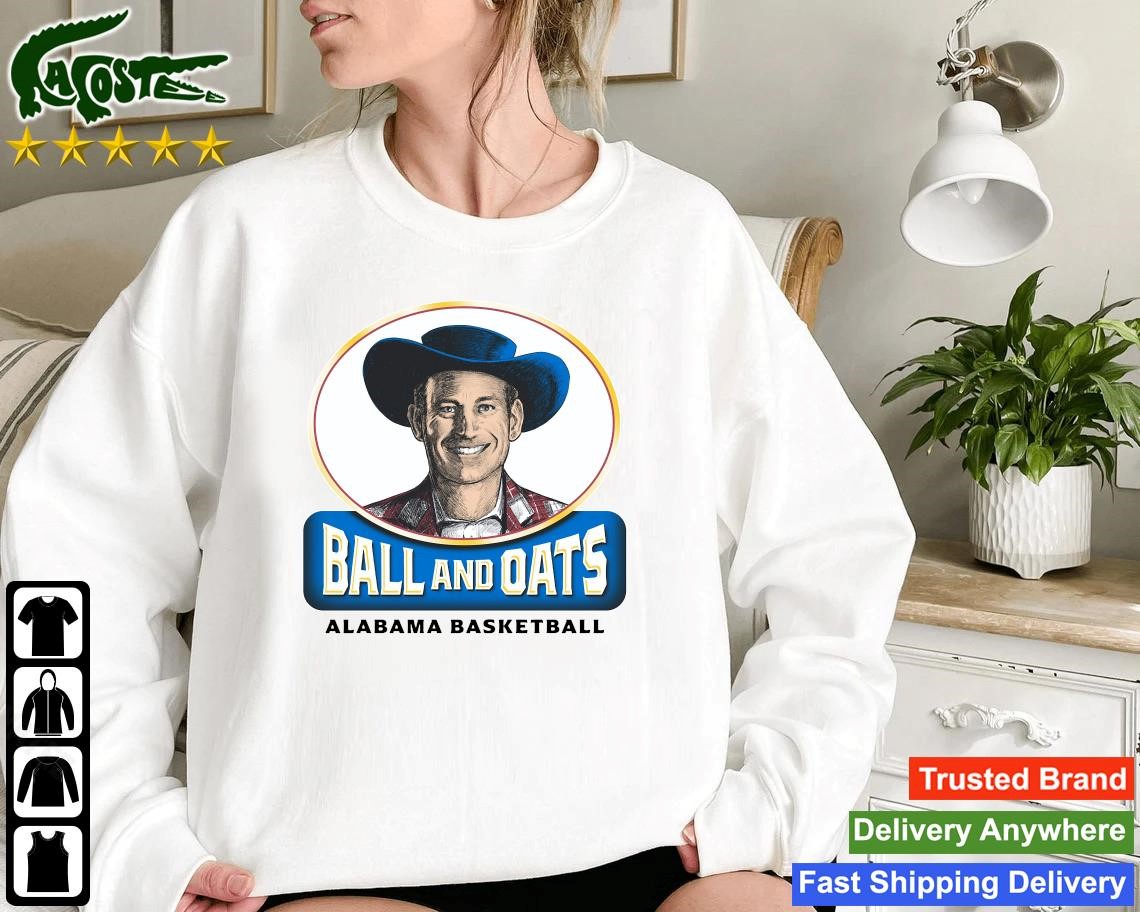 Official Alabama Basketball Ball And Oats Sweatshirt