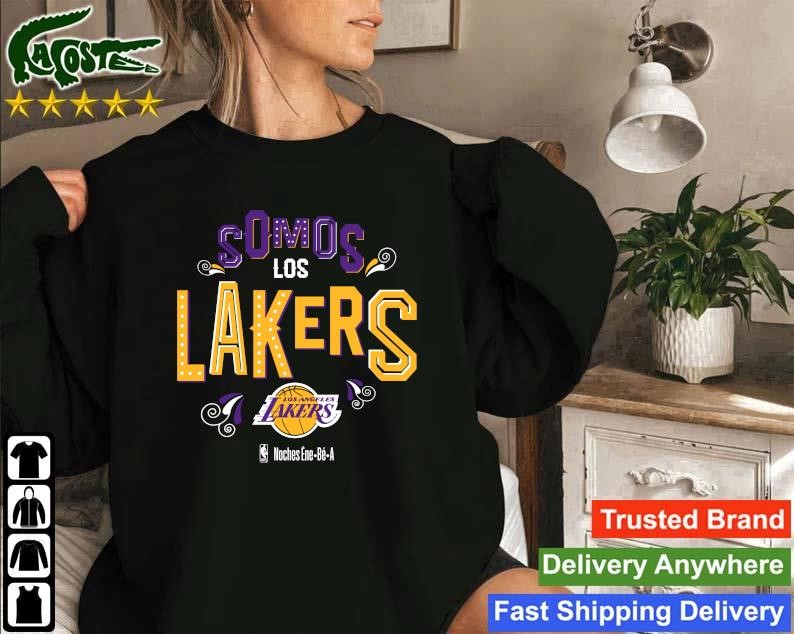 Official Somos Los Los Angeles Lakers Noches Ene-be-a Sweatshirt