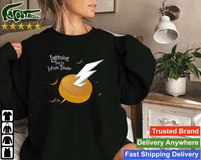 Tampa Bay Lightning And The Infinite Thunder Sportiqe Celestial Sweatshirt