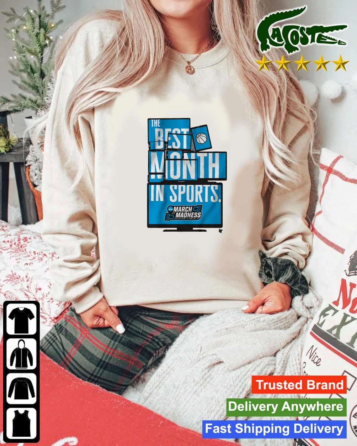 The Best Month In Sports March Madness 2023 Sweatshirt Mockup Sweater.jpg