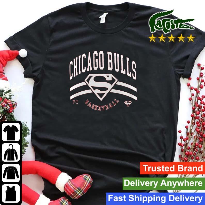Chicago Bulls Dc Superman Basketball T-shirt