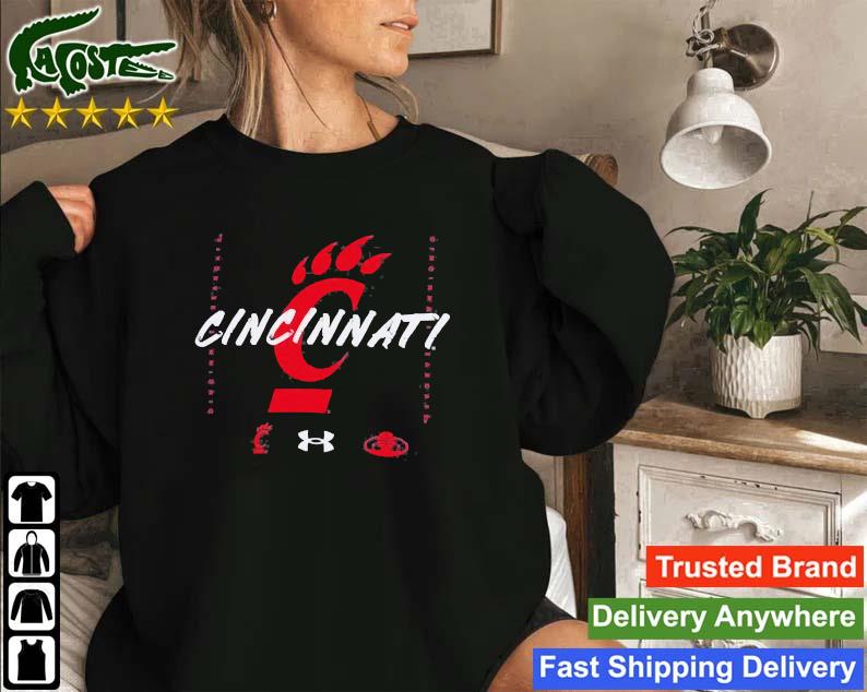 Cincinnati Bearcats Under Armour On Court Shooting T-s Sweatshirt