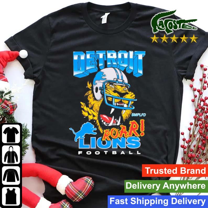 Detroit Lions Roar Football Sweats Shirt