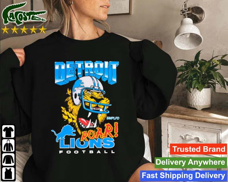 Detroit Lions Roar Football Sweatshirt