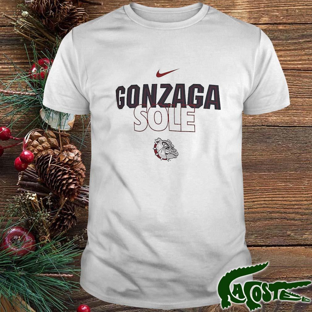 Gonzaga Bulldogs Nike On Court Bench T-s t-shirt