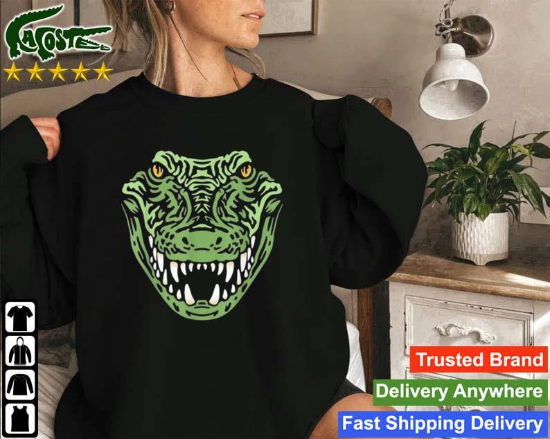 Greg Ormont Crocodile Alligator Face Sweatshirt