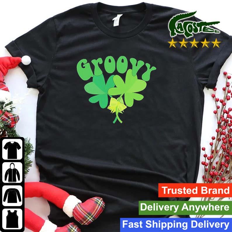 Groovy 60' 70's Retro St. Patrick's Day Sweats Shirt