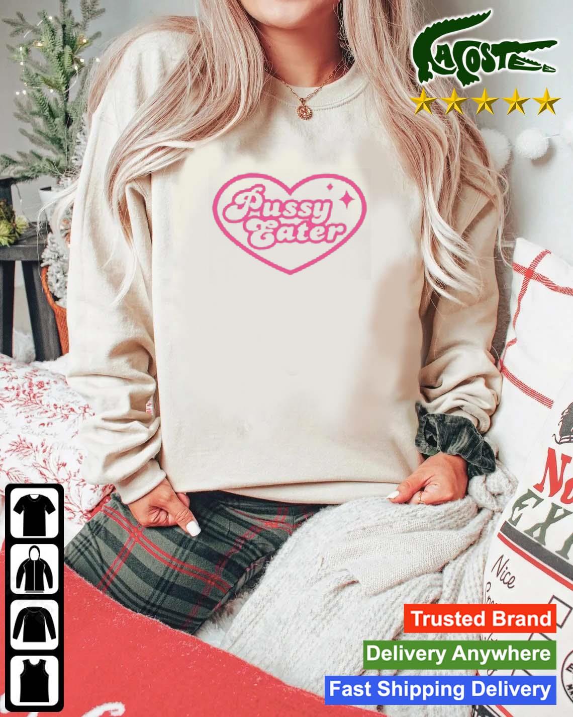 Heart Pussy Eater T-s Mockup Sweater