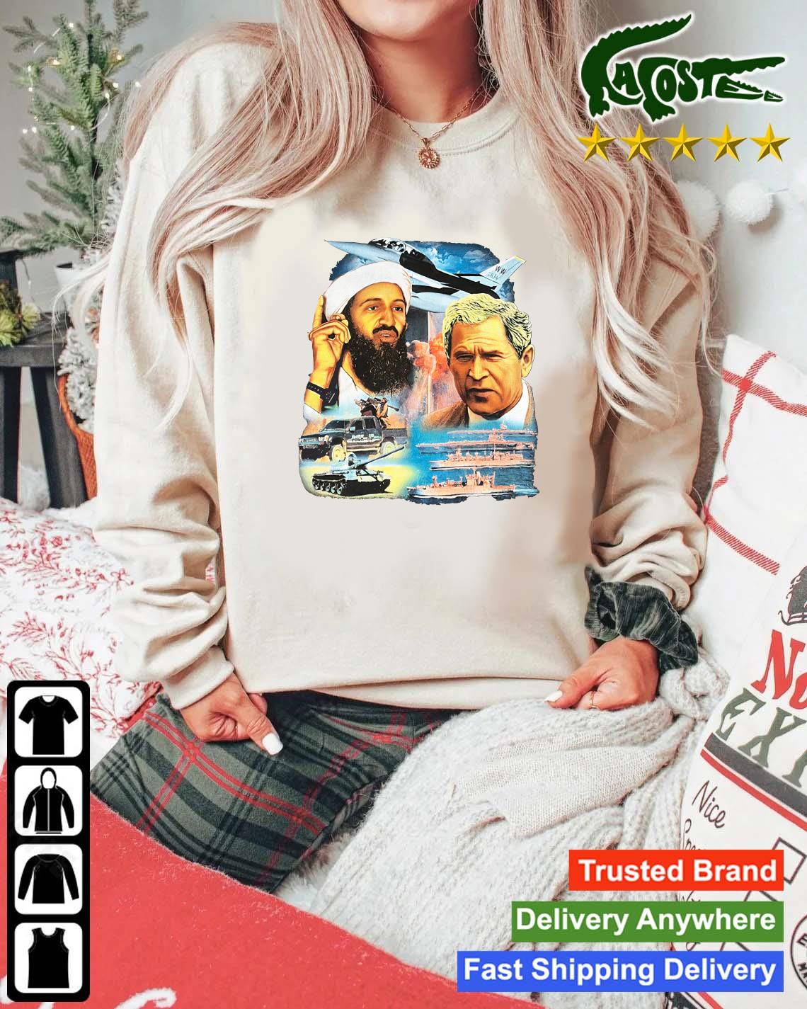 Hot 911 Osama Bin Laden Sweats Mockup Sweater