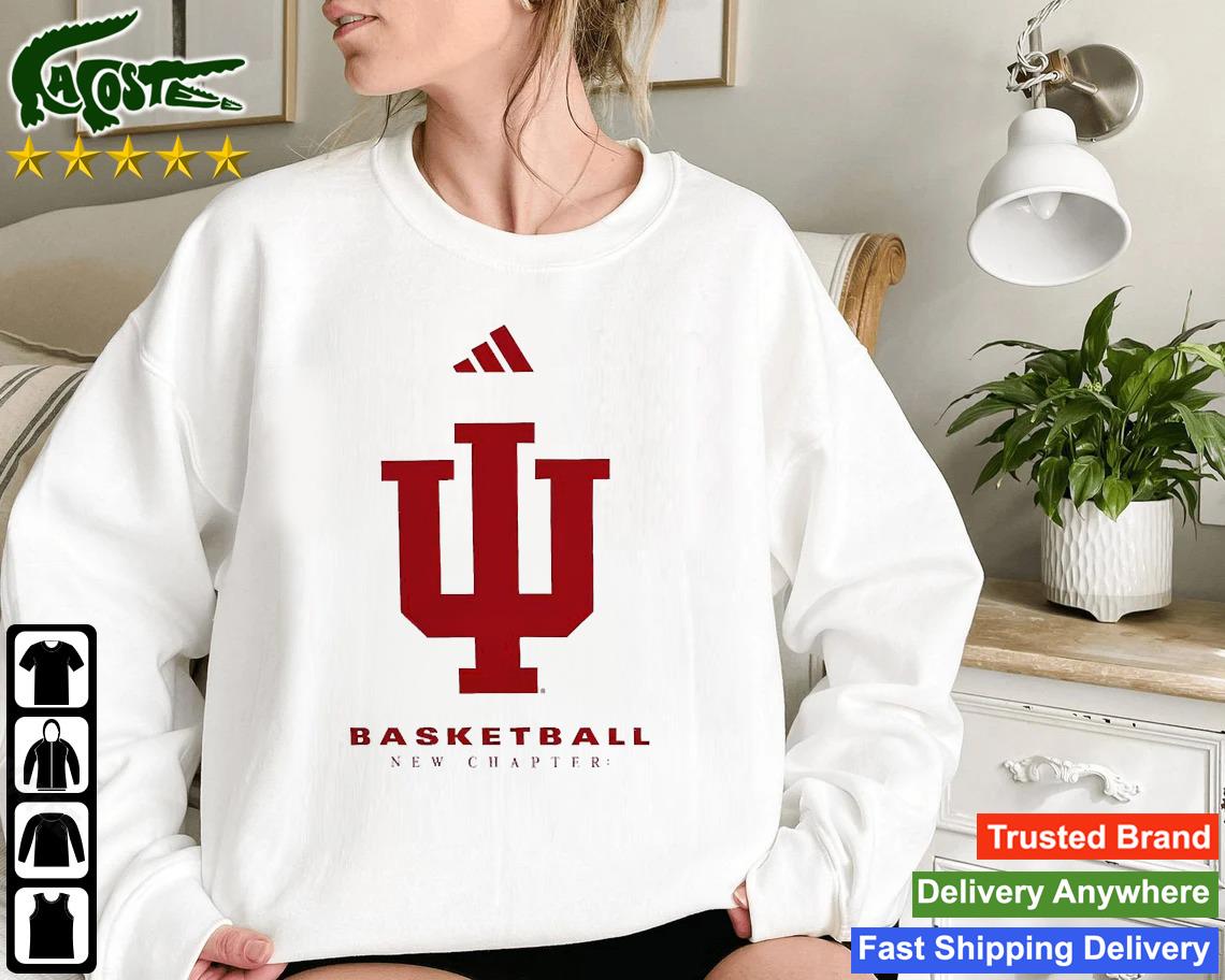 Indiana Hoosiers Adidas Basketball New Chapter T-shirt