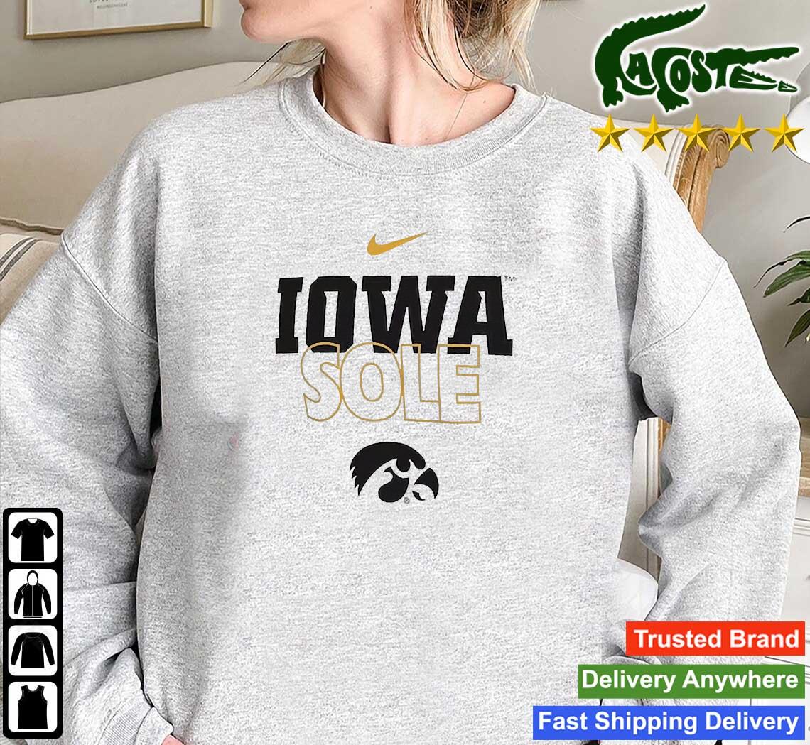 Iowa Hawkeyes Nike On Court T-s Mockup Sweatshirt