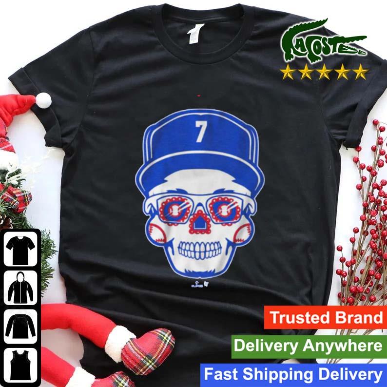 Julio Urias Sugar Skull Sweats Shirt