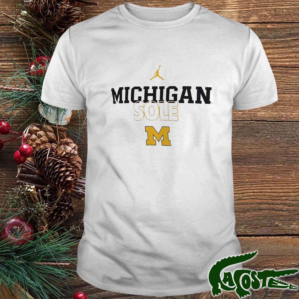 Michigan Wolverines Jordan Brand On Court T-s t-shirt