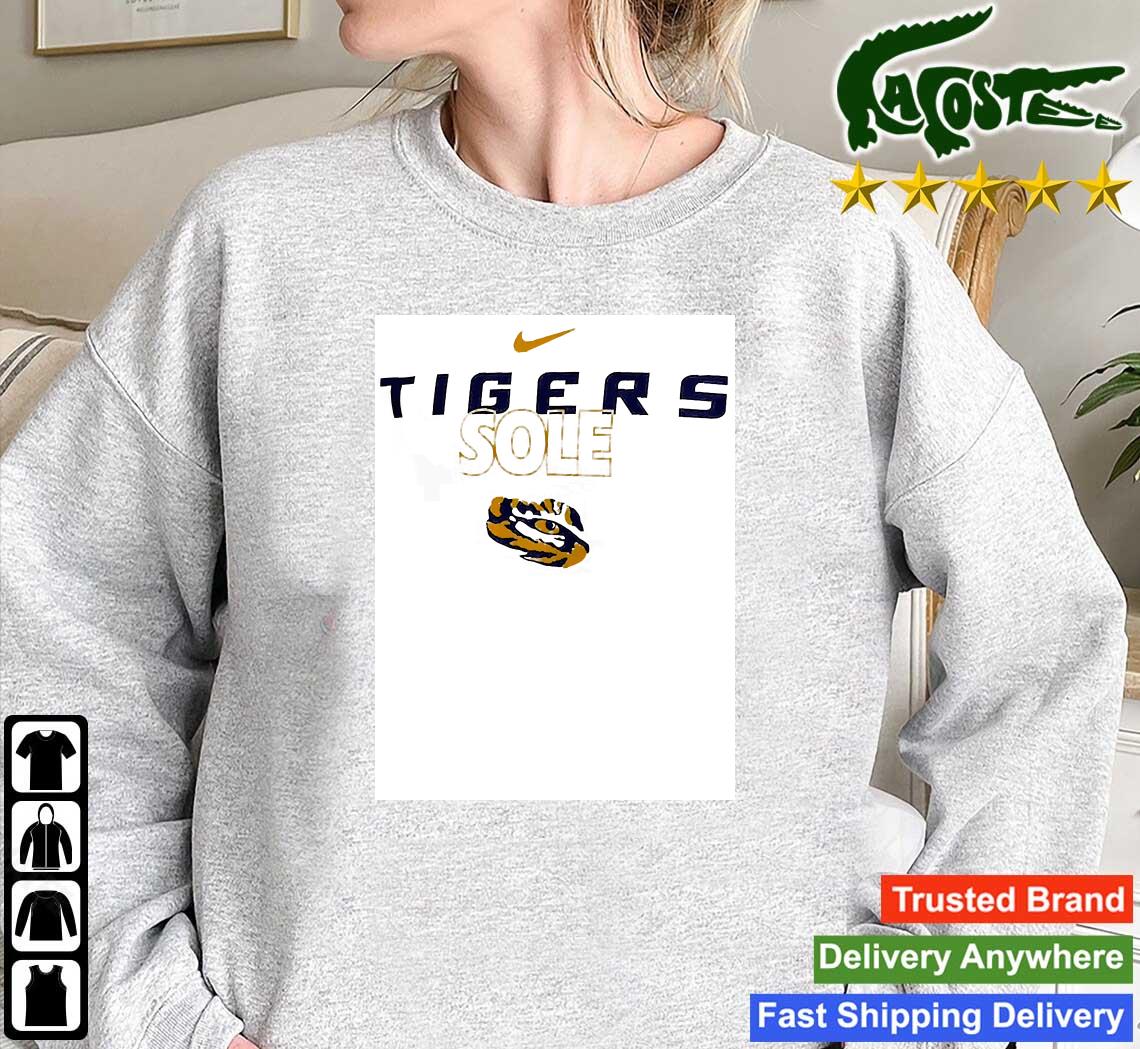 Nike Lsu Tigers On Court T-s Mockup Sweatshirt