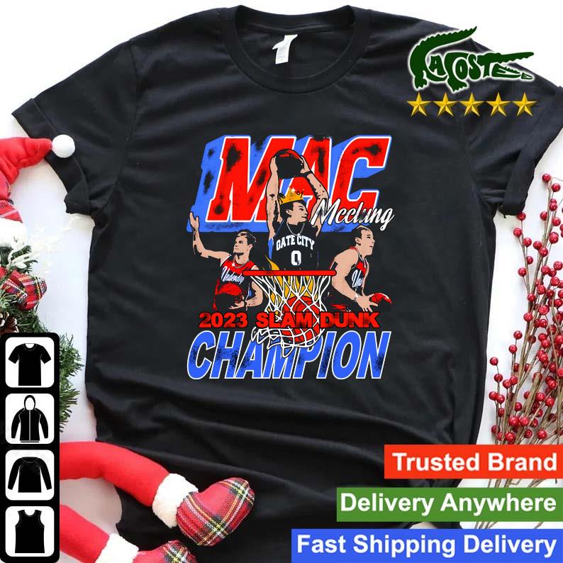 Official 2023 Champion Slam Dunk Mac Mcclung Sweats Shirt