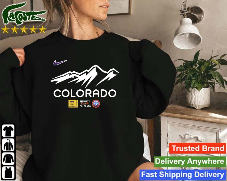 Official Colorado Rockies Nike 2022 City Connect Wordmark Sweatshirt