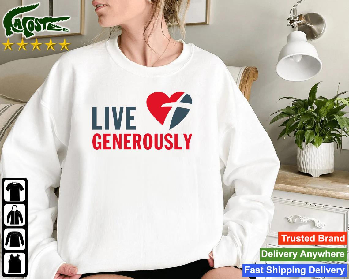 Official Live Generously T-shirt