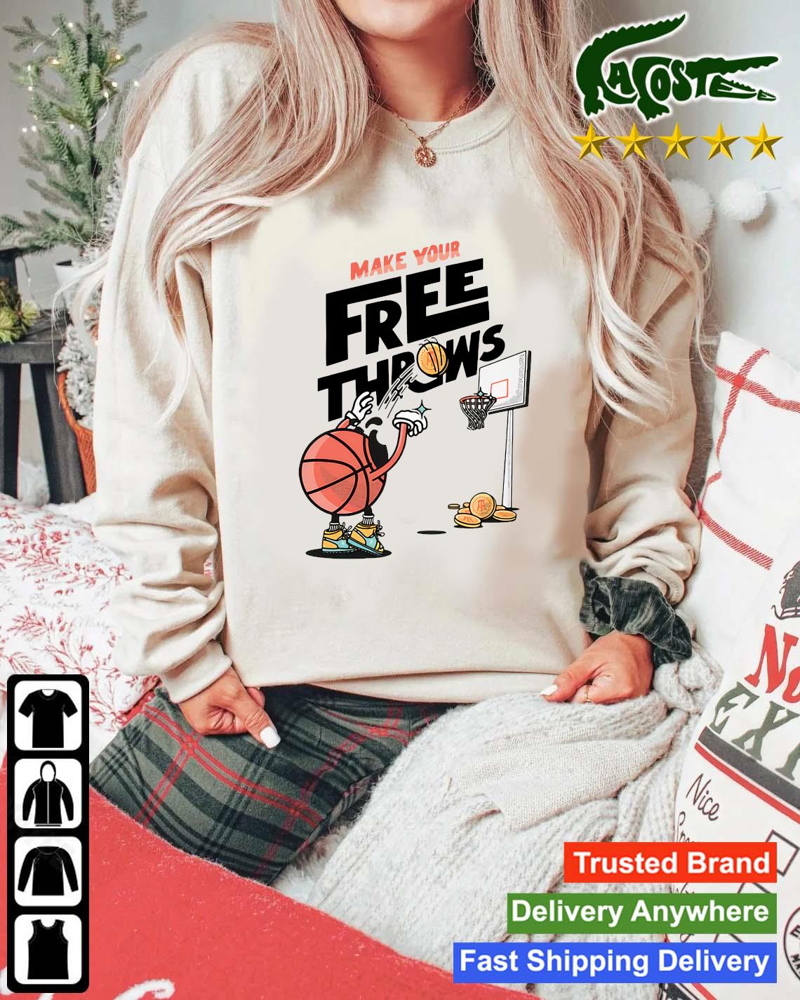 Official Make Your Free Throws Sweats Mockup Sweater