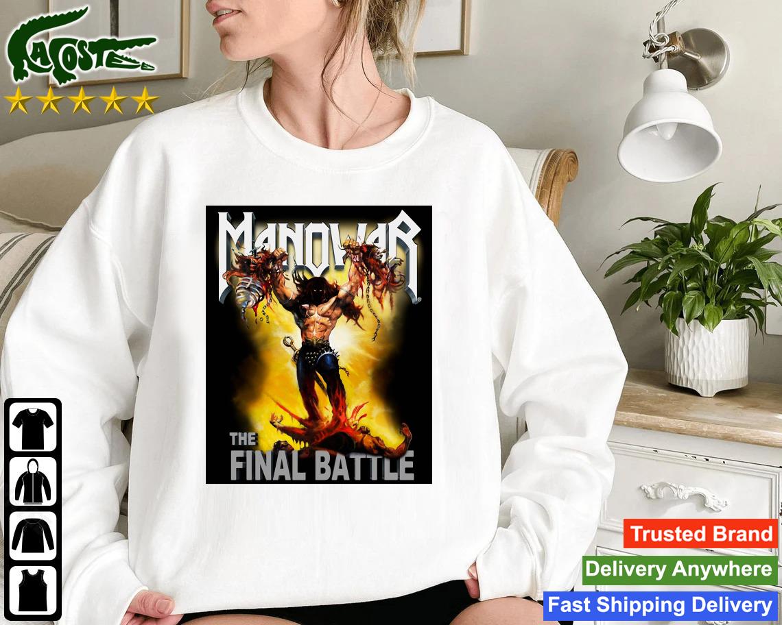 Official The Final Battle Tour Manowar 2022 Masjule Sweatshirt