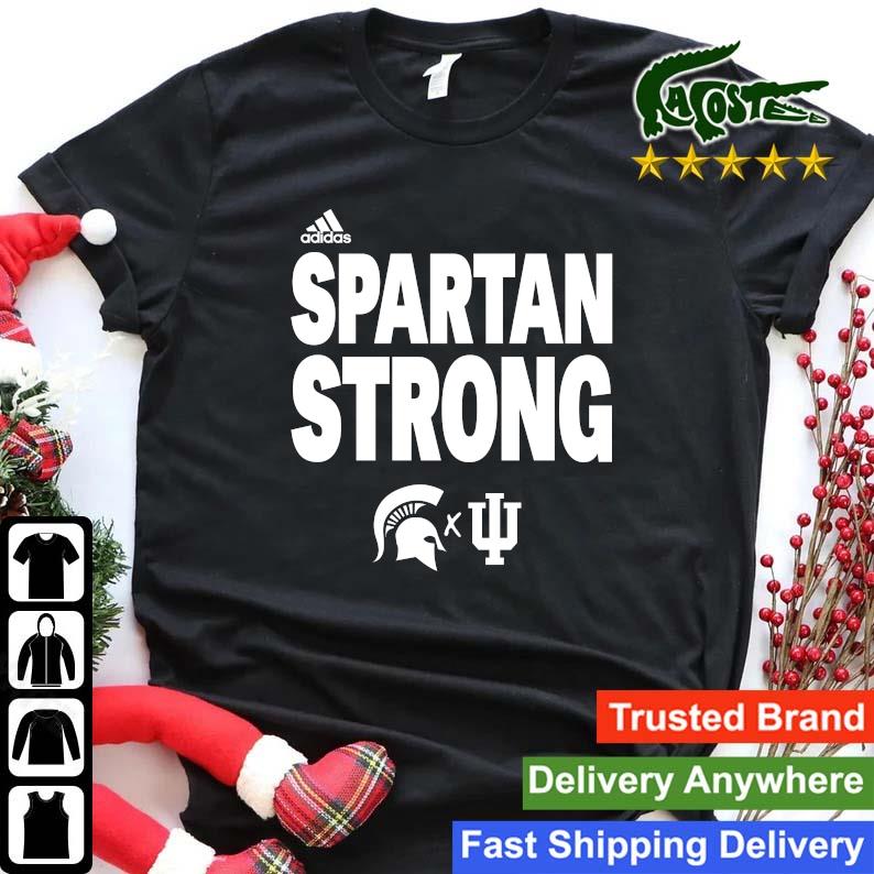 Original Indianambb Spartan Strong Michigan State Vs Indiana Basketball Sweats Shirt
